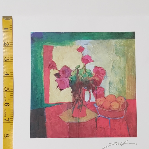Yuval Wolfson "Breakfast Table" Seriolithograph - Picture 4 of 7